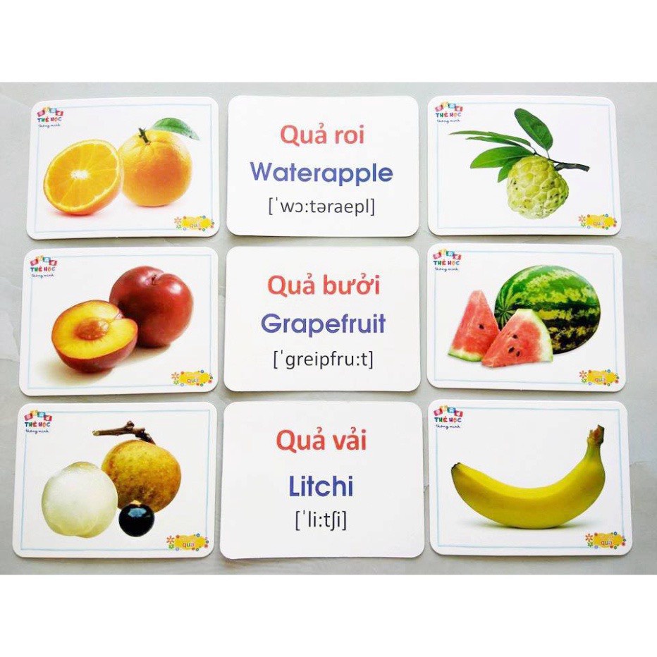 Thẻ học thông minh 16 chủ đề, thẻ học các chủ đề thông minh, đồ chơi giáo dục cho bé