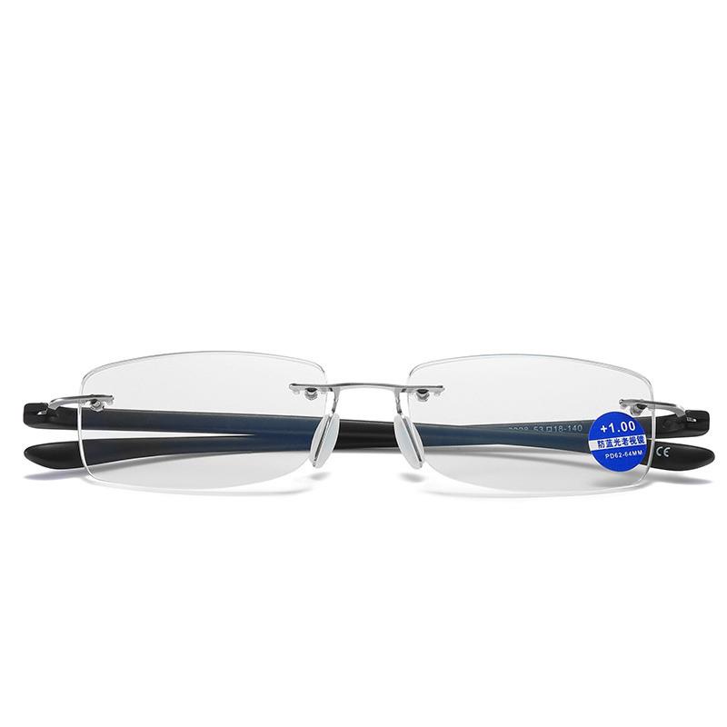 Kính đọc sách không gọng chống ánh sáng xanh cho nam