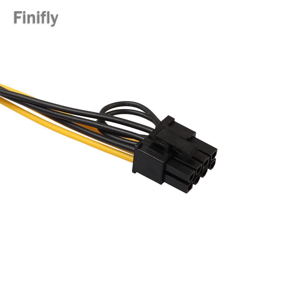 2 Dây Cáp Chuyển Đổi 6pin Female Sang Dual 8pin (6 + 2pin) Male Dài 20cm | BigBuy360 - bigbuy360.vn