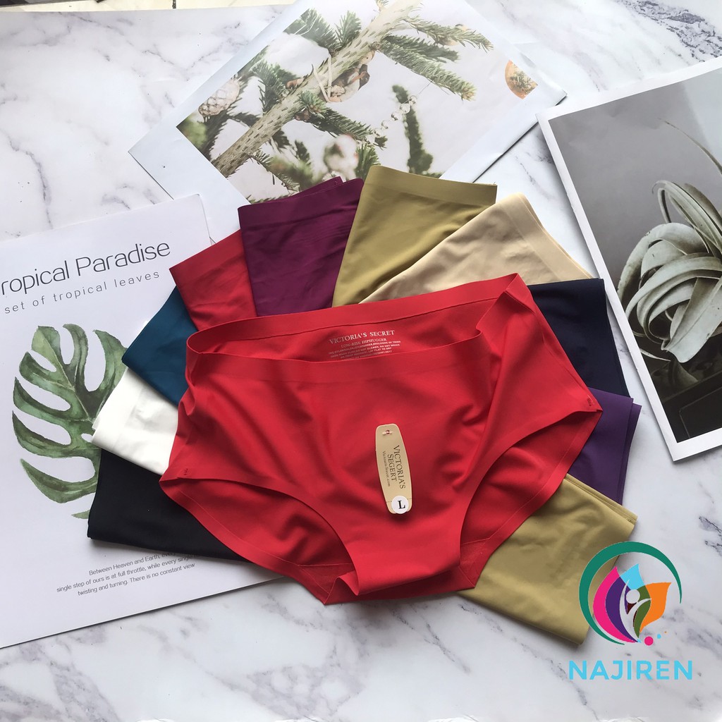 Quần Lót Nữ Thun Lạnh đúc su không đường may mặc trong váy sexy dễ thương QL01