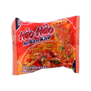 Thùng mì Hảo Hảo xào tôm chua cay