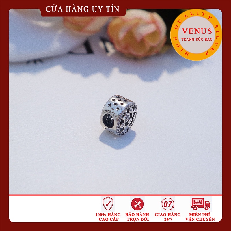 Charm bạc 925 mặt ngôi sao nhỏ- Hàng cao cấp- Mã sản phẩm VENUSNSN