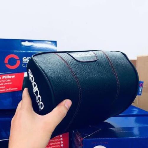 Tontai Floop Gối Tựa Đầu Dựa Cổ Cao Su Non Sparco Bọc Da Cao Cấp SPN4008 Cho Mọi Dòng Ô Tô Xe Hơi (nhiều màu) MHB18