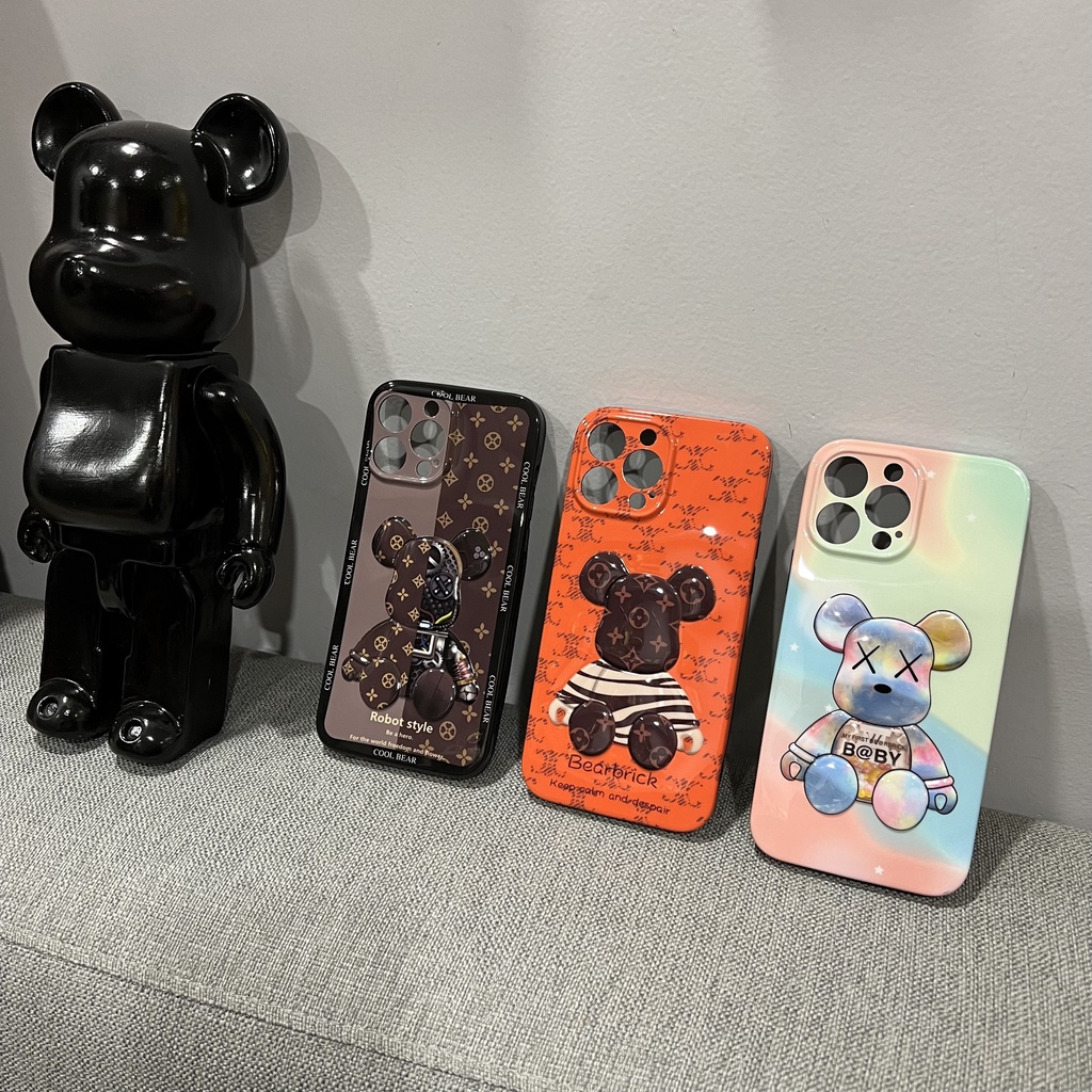 Ốp IDM nổi 3D Be@rbrick B@by MS01 iphone 7plus/8plus/X/Xs/Xsmax/11/11promax/12/12pro/12promax/13/13pro/13promax