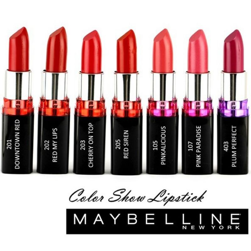 (hàng Mới Về) Son Lì Maybelline 3.9gr Nhiều Màu Sắc Lựa Chọn