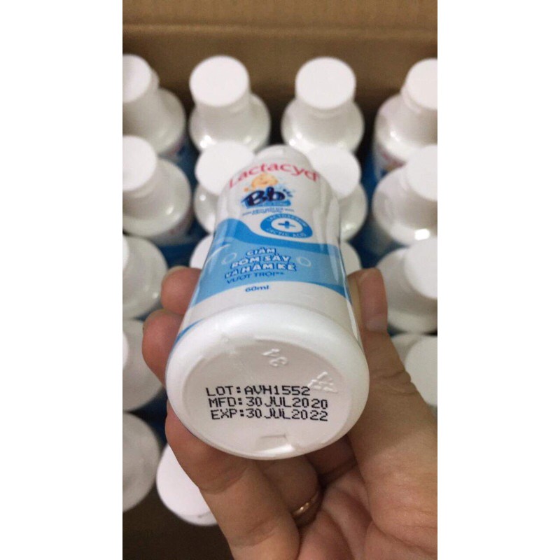 Combo 10 chai sữa tắm Lactacid mini cho bé 60ml (date 7/2022)