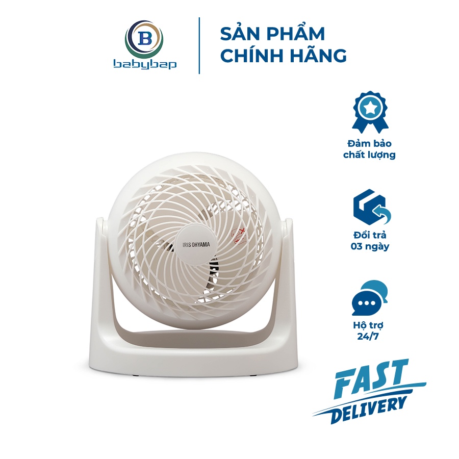 Quạt Đối Lưu Không Khí Iris Ohyama PCF-HE18 (White)