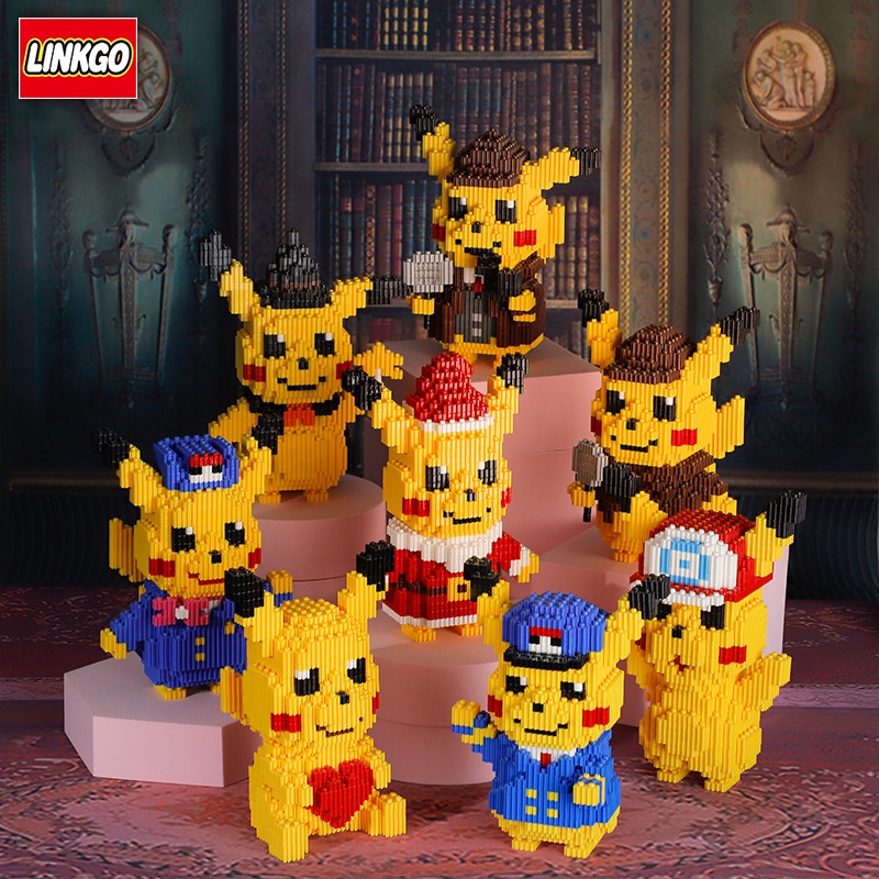 Bộ đồ chơi lắp ráp lego hình Pikachu dành cho bé trai