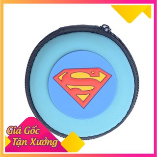Hộp đựng tai nghe super man - hàng nhập khẩu