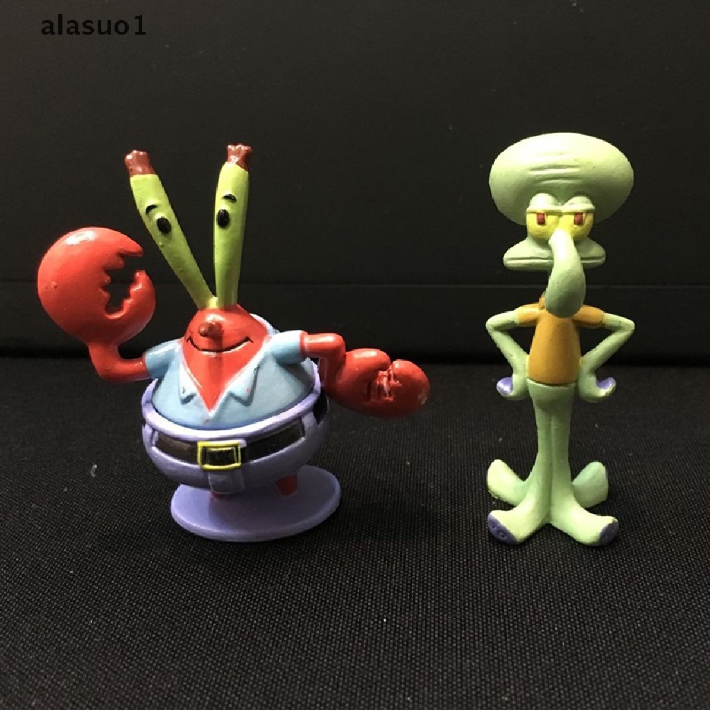 Set 6 Đồ trang trí Nhân Vật Anime Trang Trí Bể Cá