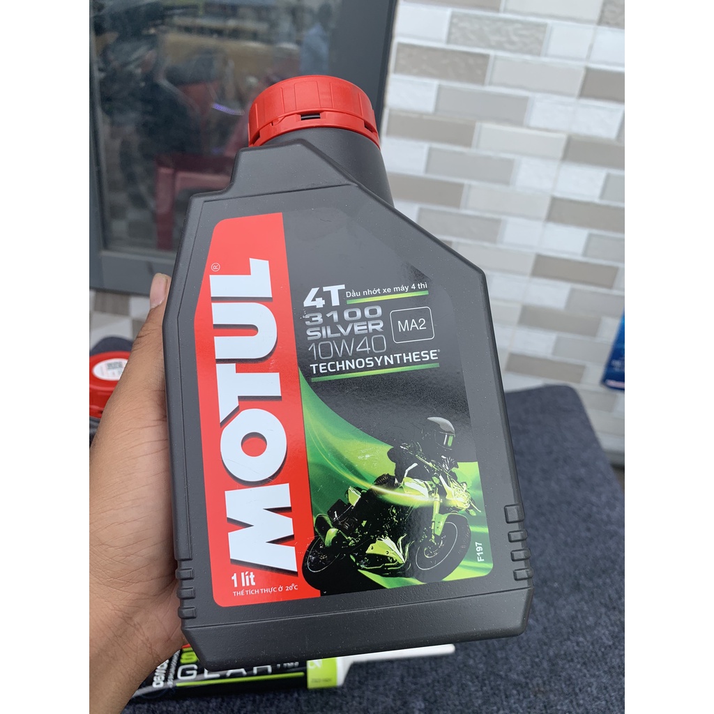 Nhớt Xe Máy Số - Ga cao câp Motul 3100 10w40 dung tích 800ml và 1lit dành cho xe số và tay ga