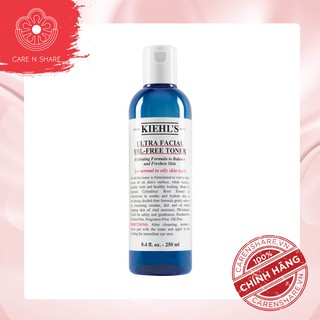 KIEHL'S Ultra Facial Oil-Free Toner -  Toner Không Cồn Cho Da Dầu và Da Thường