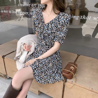 [Thanh Lý] D98 -  Đầm Bigsize Bèo Ngực Tà Đắp Chéo