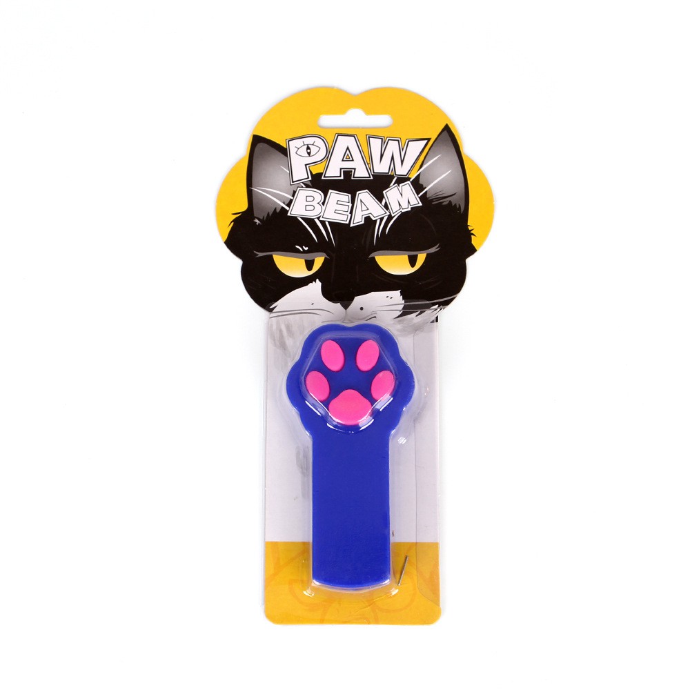 Đồ chơi laser hình bàn chân mèo