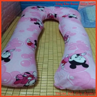 Gối ôm chữ U dành cho bà bầu cao cấp