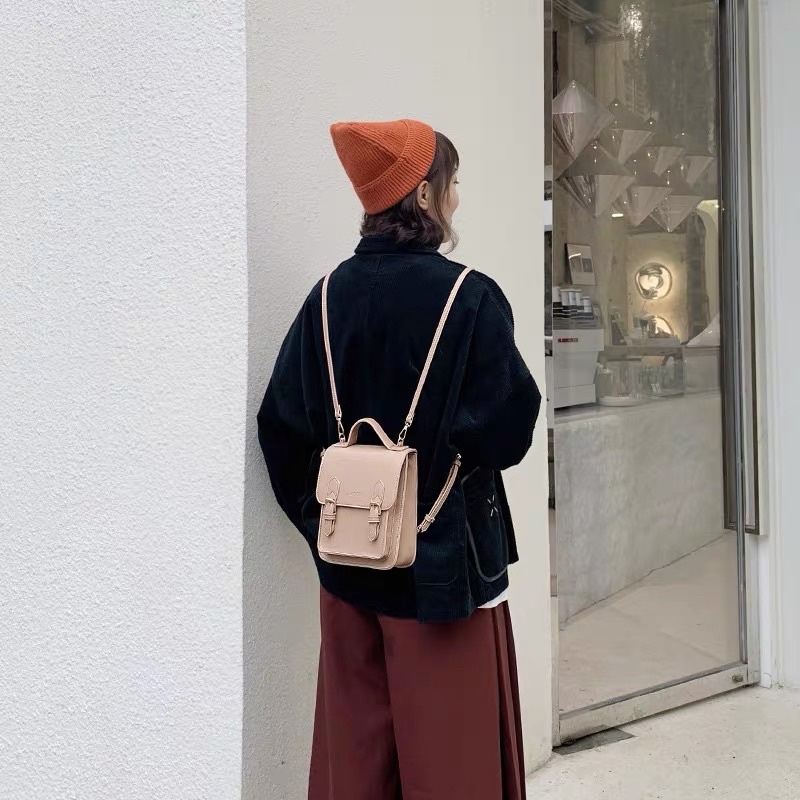Balo nữ vừa đi học đi làm đeo được 2 kiểu phong cách Hàn Quốc