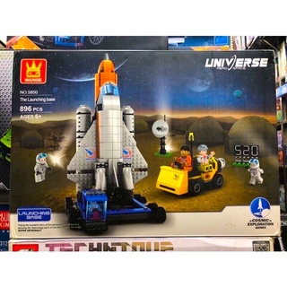 Đồ chơi xếp hình - Wange 5850 ( Lắp Ráp Tàu Vũ Trụ Con Thoi Du Hành Không Gian 896 mảnh )