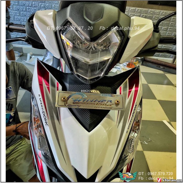 Tem Winner Trắng hồng Crom (V)