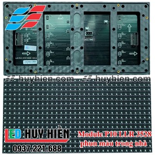 Combo module P10 full color trong nhà, card HD, số lượng từ 2 đến 8 Module, nguồn 5v40A