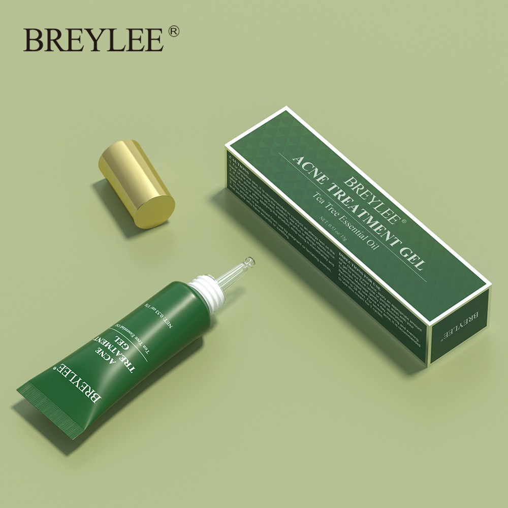 Gel BREYLEE Hỗ Trợ Chăm Sóc Da Và Loại Bỏ Mụn 0.53 oz / 15g