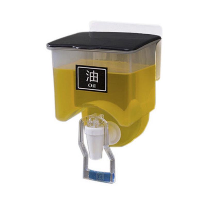 Hộp Đựng Gia Vị Tự Động Dạng Nhấn Treo Tường Tiện Lợi Dành Cho Nhà Bếp