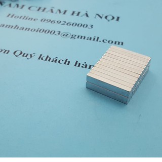 Nam châm trắng 15x3x2mm