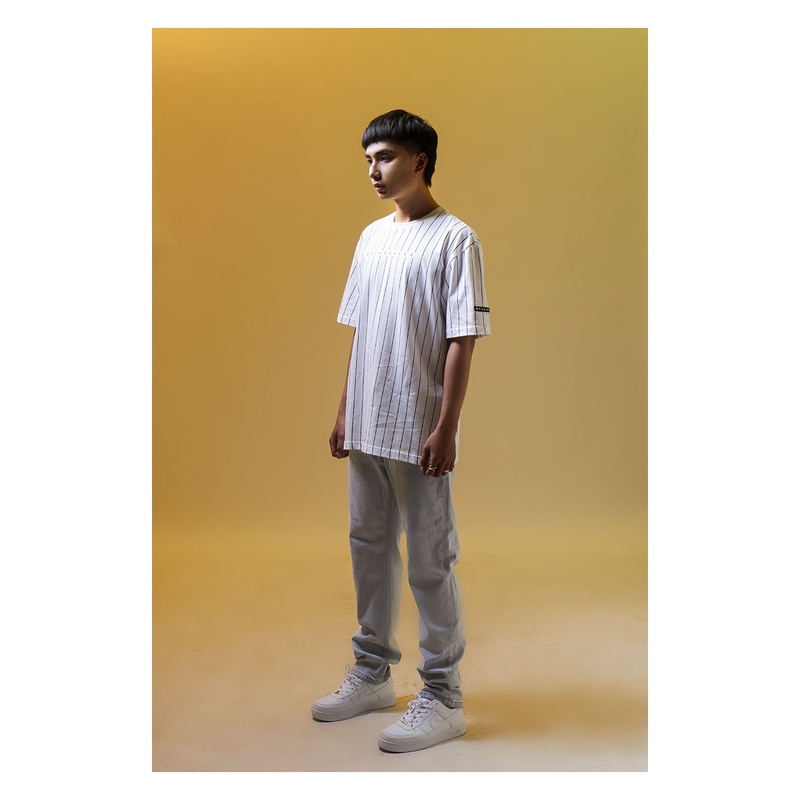 Áo Thun Nam Sọc Tay Ngắn Cổ Tròn Y2010 12VAHDT Đại Hành Khả Ver3 20535 |YaMe|