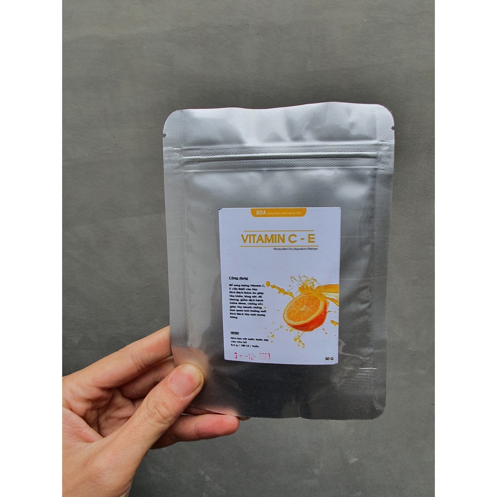 Vitamin C-E BDA cung cấp vitamin có lợi cho tép cảnh