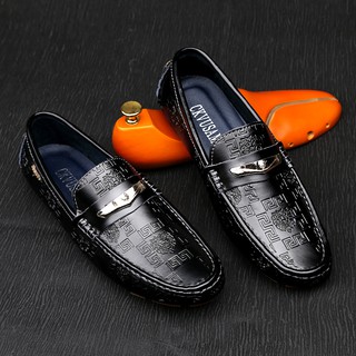 Giày Lười Da Bò GD459