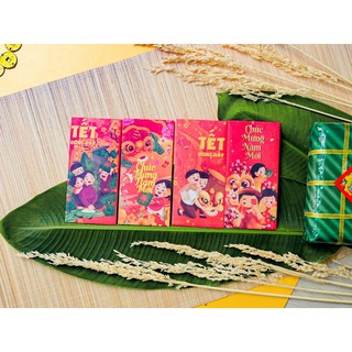 [Set 6 cái] Bao lì xì truyền thống