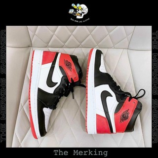Giày nlke jordan đỏ đen cao cổ siêu cool the merking