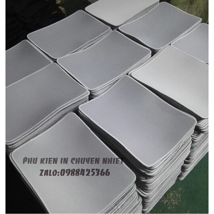 Phôi lót chuột khổ 20x26x3cm - trơn in chuyển nhiệt