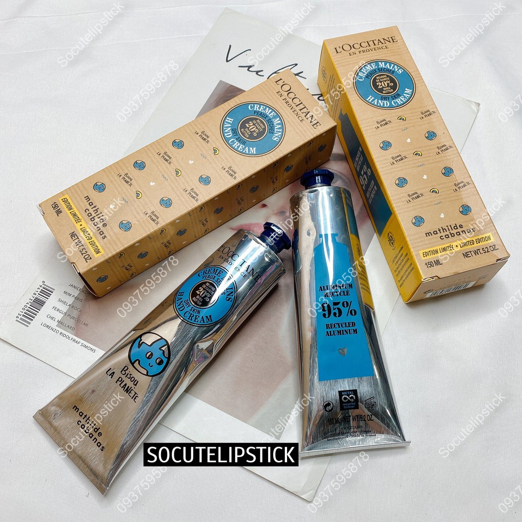 Dưỡng Tay L'Occitane Hand Cream Almond - Shea Butter 150ml - BẢN LIMITED Mathilde Cabanas