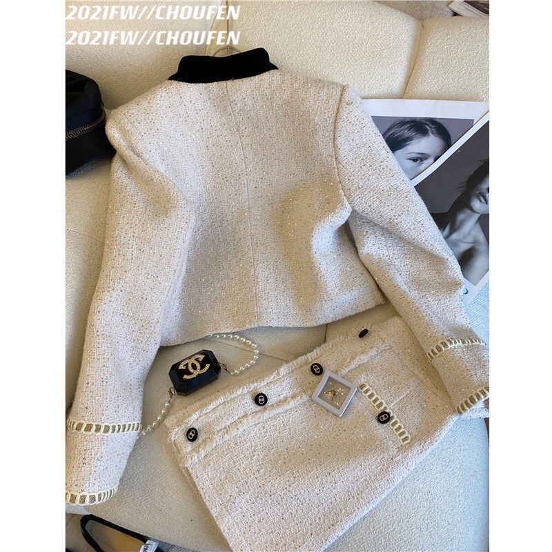 Set dạ tweed QCCC siêu xinhh cho nữ