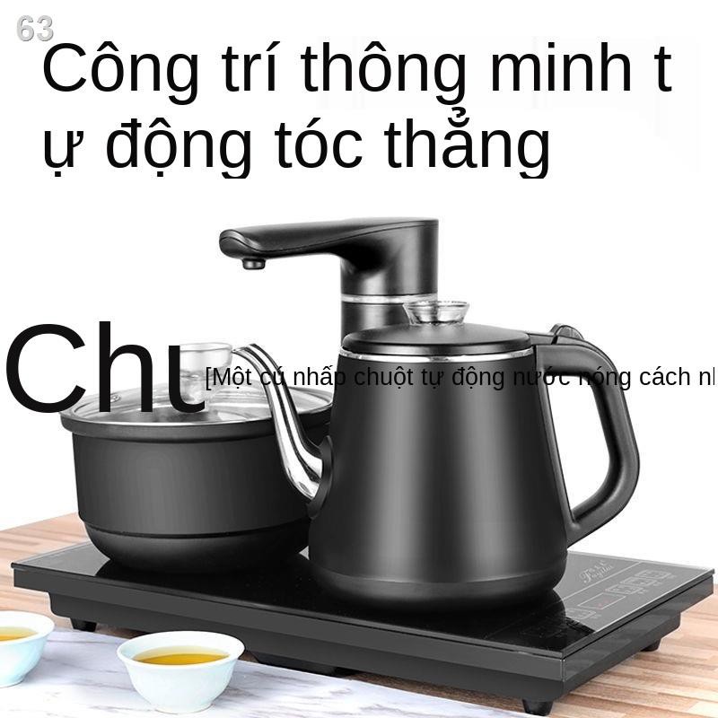 VẤm điện Sheung Shui tự động, ấm đun nước chống đóng cặn và cách nhiệt gia dụng, bộ pha trà bơm ngắt điện thông minh