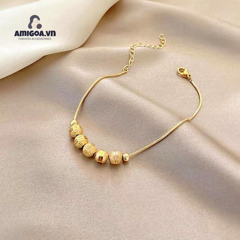 ✨✨Vòng Tay Năm Cánh Đơn Giản Không Phai Màu Cho Nữ