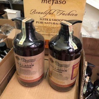 Bộ dầu gội collagen mefaso colagen Italia 850 ml