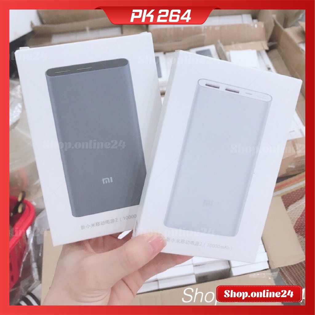 [ HÀNG CHÍNH HÃNG ] Pin dự phòng Xiaomi Mi Gen 2 2020  - 10000 mAh - 2 cổng USB - công nghệ sạc nhanh QC 3.0