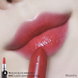 Son Mac màu Lady Bug - đỏ hồng