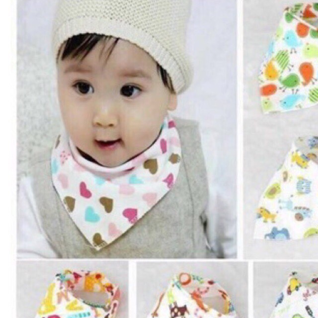 Yếm cotton cho bé