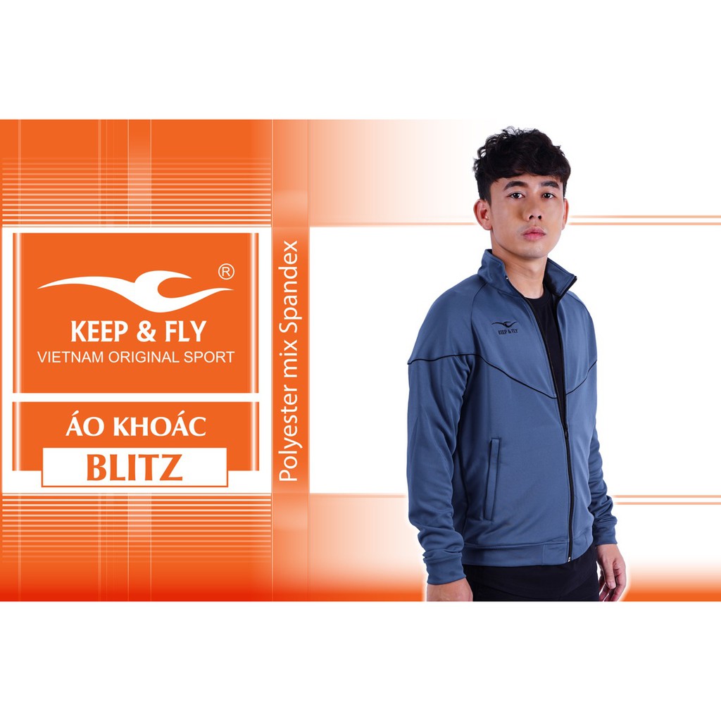 Áo khoác thể thao Keep &amp; Fly chính hãng | 6 màu