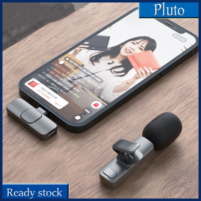 Mới Micro Không Dây Chống Ồn Cổng Type-c 48khz Dành Cho Điện Thoại Android