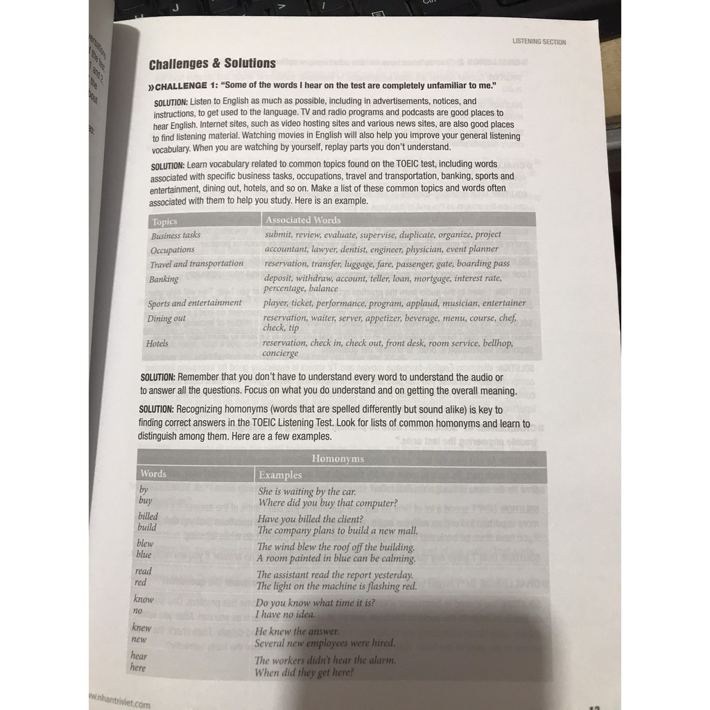 Sách-Collins Practice Tests For The Toeic Test