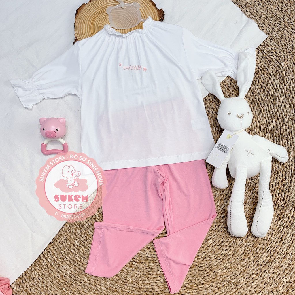 Bộ Kids Pyjama Nous 2020 - Trắng Hồng