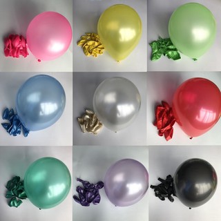 10 bong bóng cao su 25cm trang trí tiệc