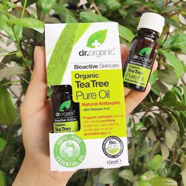 (Gom_order) Tinh dầu tràm trà Tea Tree Oil Dr Organic