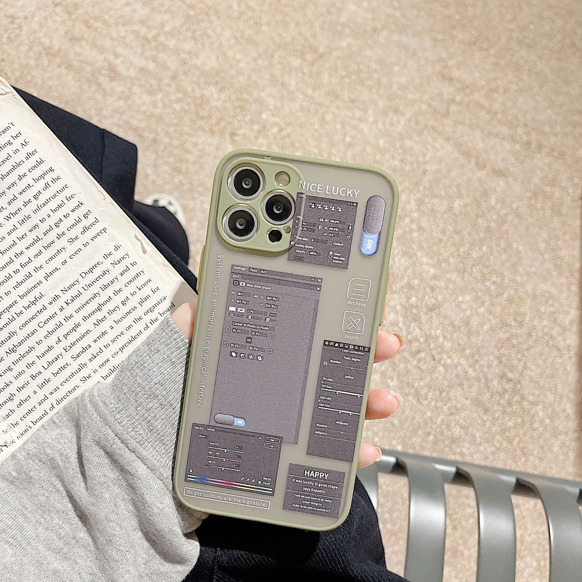 Ốp điện thoại TPU in hộp dụng cụ thời thượng chống sốc chống trầy cho IPhone 11 Pro Max XR/XS/X 7 8 Plus 6 6S | BigBuy360 - bigbuy360.vn