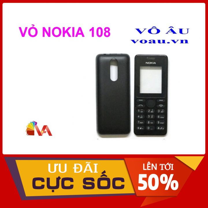 VỎ NOKIA 108 MÀU ĐEN