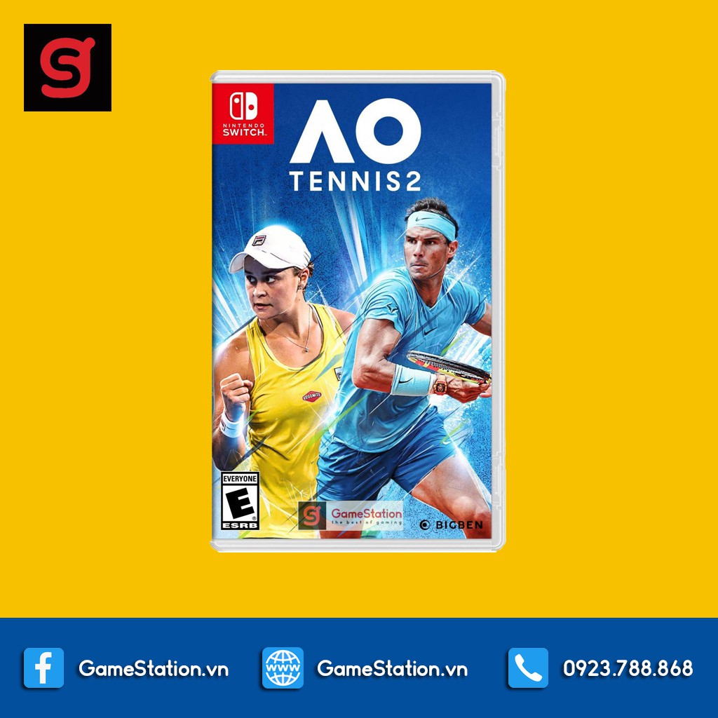 Đĩa Game AO Tennis 2 Nintendo Switch