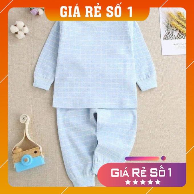 Quần áo trẻ em ⭐𝗙𝗥𝗘𝗘𝗦𝗛𝗜𝗣⭐ Bộ cotton thu đông dài tay siêu mềm mịn co giãn 4 chiều cho bé từ 5-15 kg